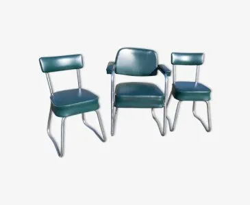 1 Fauteuil et 2 Chaises Pullman