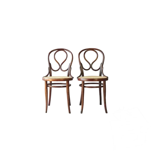 2 Chaises N°20 OMEGA par Thonet 1885