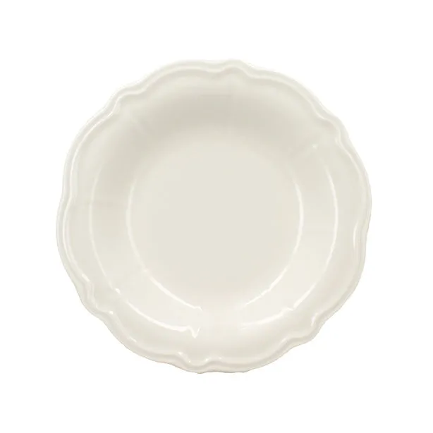 ASSIETTE CREUSE
CHARLOTTE 22CM EN GRÈS
BLANC