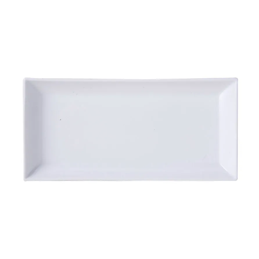 PLAT RECTANGLE 23X11CM
PORCELAINE BLANCHE