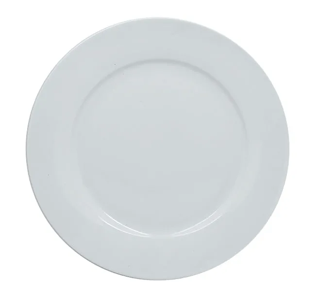 ASSIETTE PLATE WHITE
26CM EN PORCELAINE