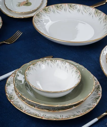 ACAR ARIZONA Service de table en porcelaine 29 pièces 6 personnes