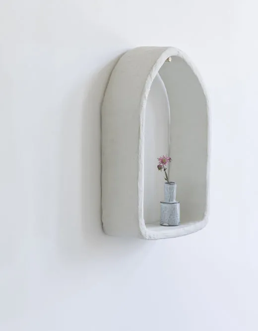 Niche murale blanche