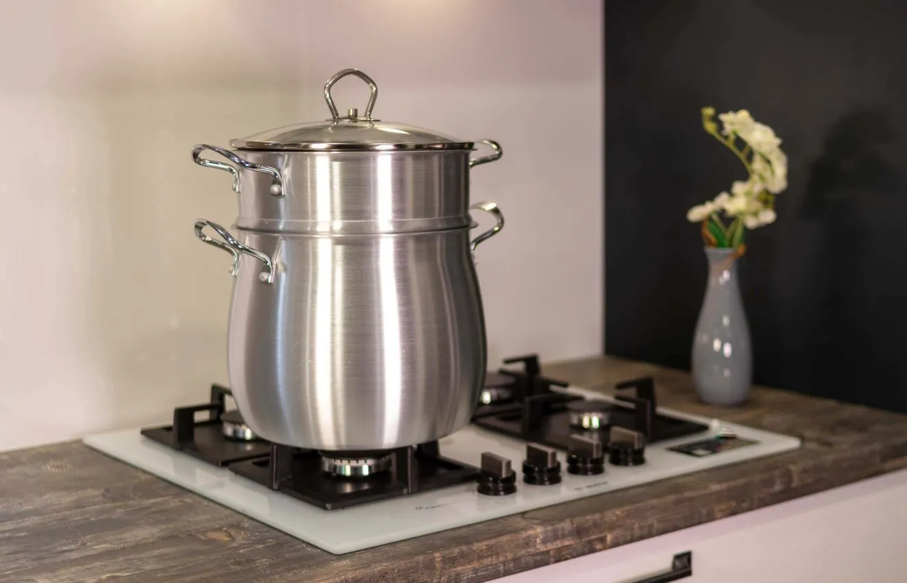 Couscoussier en aluminium/inox