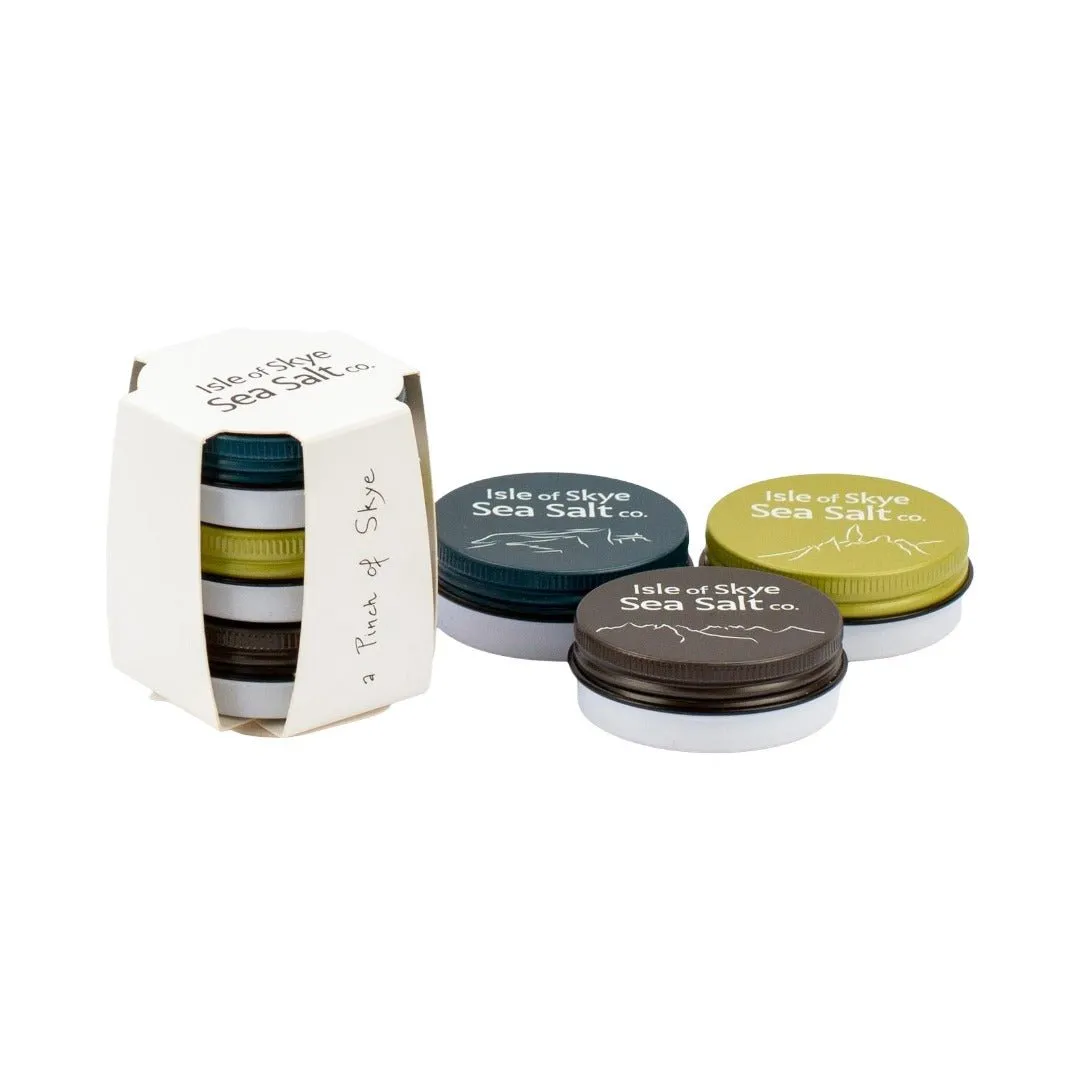 A Pinch of Skye – Luxe Cadeauset met 3 x 25g Schots Zeezout