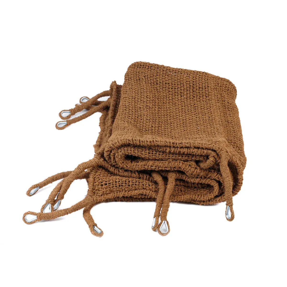 Abat-jour extérieur fibres de coco forme triangulaire naturel – 350x350 cm