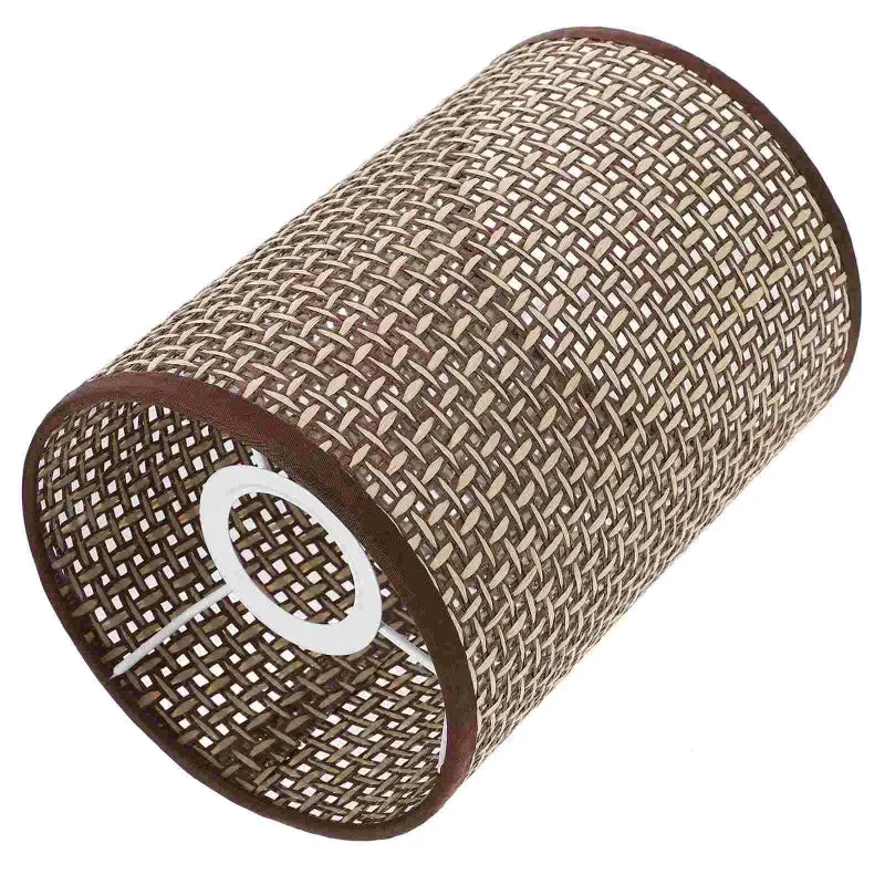 Abat-jour rotin lampe à poser