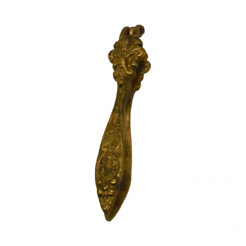 - ANCIEN CASSE NOIX BRONZE XXe décor FLEUR de LYS COLLECTION Nutcracker D