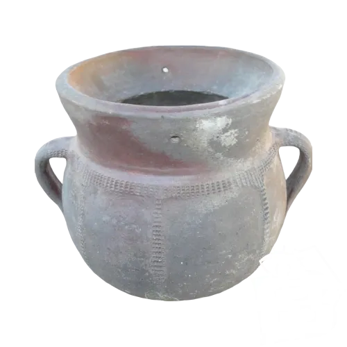 ANCIEN PETIT CHARNIER PONNE TERRE CUITE XIXe SUPERBE ETAT DECO JARDIN VERANDA