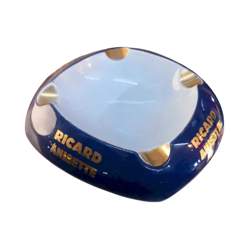 Cendrier publicitaire bleu Ricard