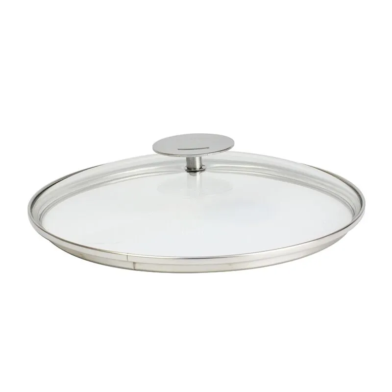 Couvercle Platine en verre bombé 20 cm Mutine Cristel