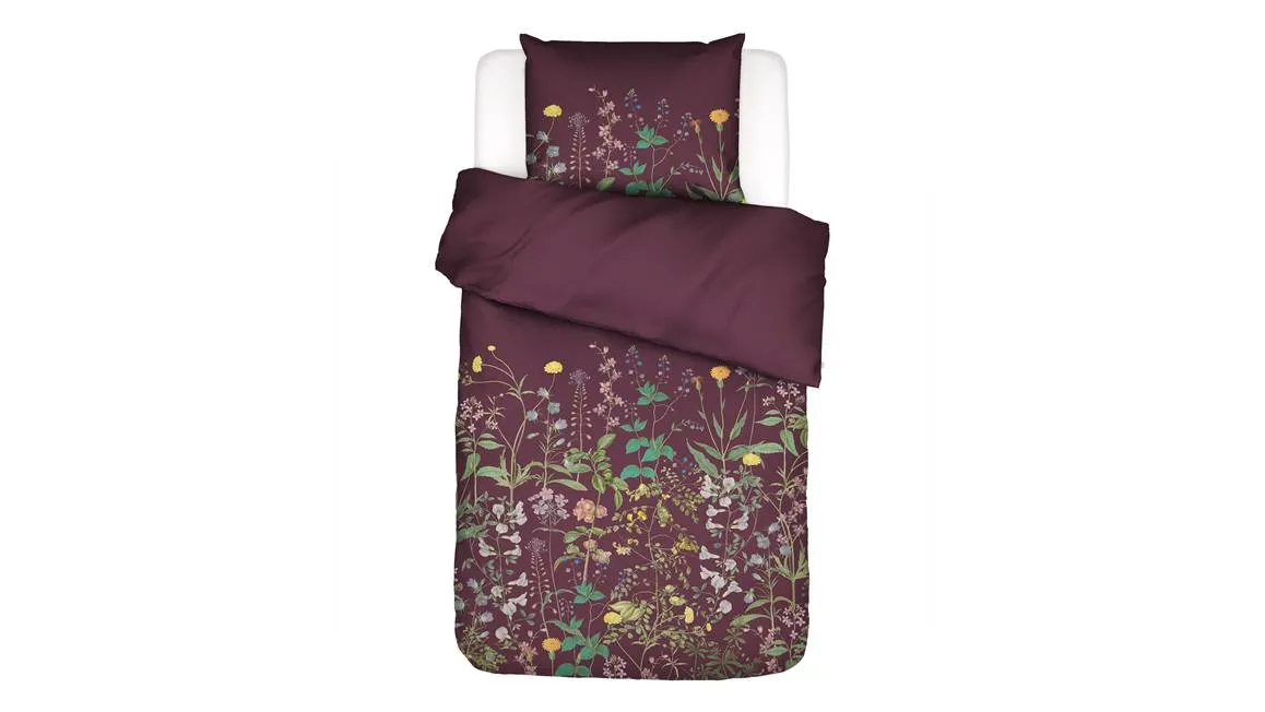 Essenza Augustina housse de couette mauve