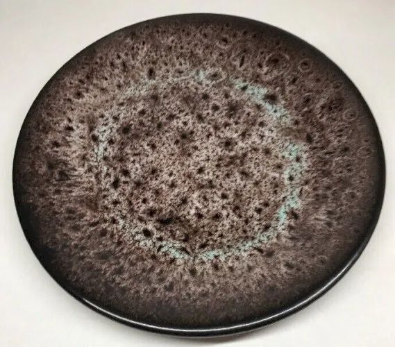 Grande Assiette Signée Marius Giuge Rare Vallauris Vintage D 23 Cm N45