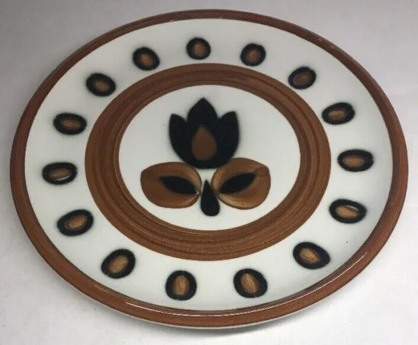 Lot3 De 6 Assiettes Plates Vintage Signées BOCH MODÈLE KIMONO H 2 D 24 Cm