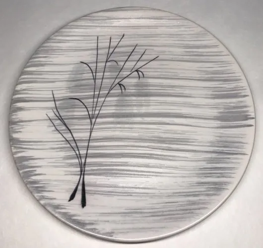 Lot5 De 4 Assiettes Plates Vintage Niderviller Modèle Chatons D 24,5 Cm