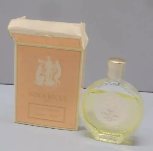 - NINA RICCI BOITE et FLACON LALIQUE PARIS EAU DE TOILETTE COEUR de JOIE  D