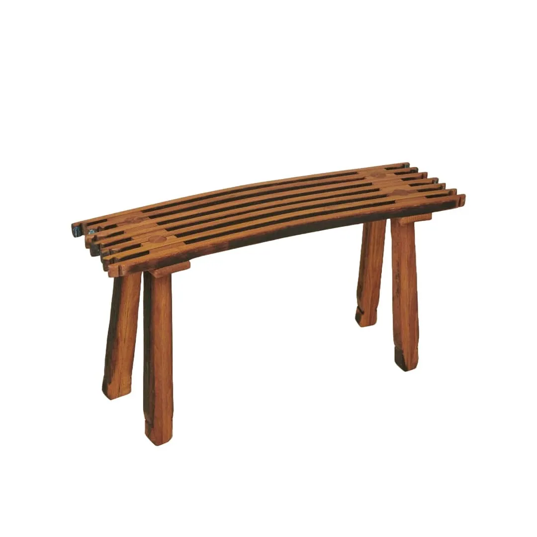 Banque de vieux fûts de whisky Medium - 88 x 30 x 48 cm - Fait main - Darach Scotland