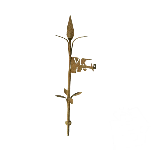 *RARE EPI DE FAITAGE GIROUETTE FER FORGE XVIIe HAUTE EPOQUE COLLECTION DECO