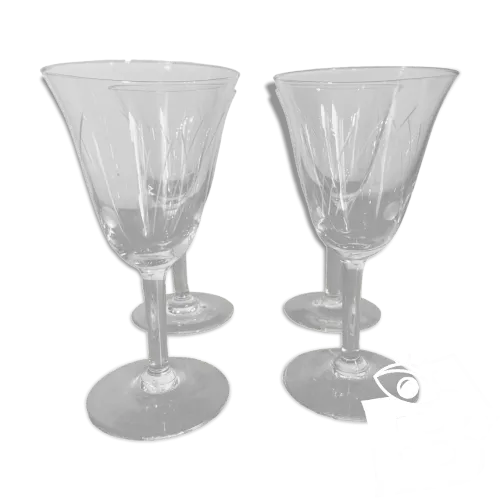 Verres à vin vintage 1960
