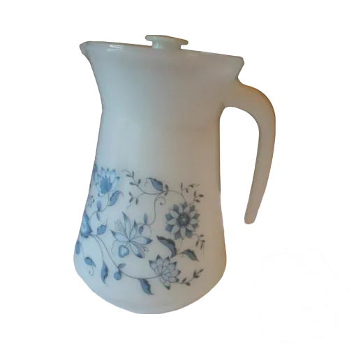 VERSEUSE CARAFE ASTER FLEURS BLEUES ARCOPAL 12592