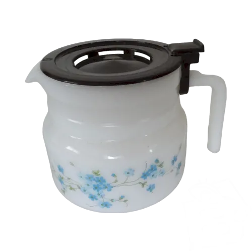 VERSEUSE CARAFE VERONICA FLEURS BLEUES ARCOPAL myosotis 850323