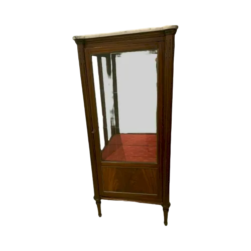 Vitrine De Style Louis XVI En Acajou XX Siècle