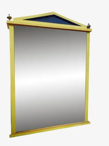 Vitrine murale / Vitrine de style directoire / Verre églomisé