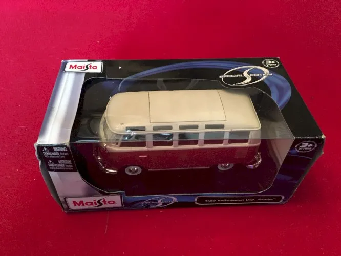 Volkswagen Van Samba 1/25 Maisto Spécial Edition
