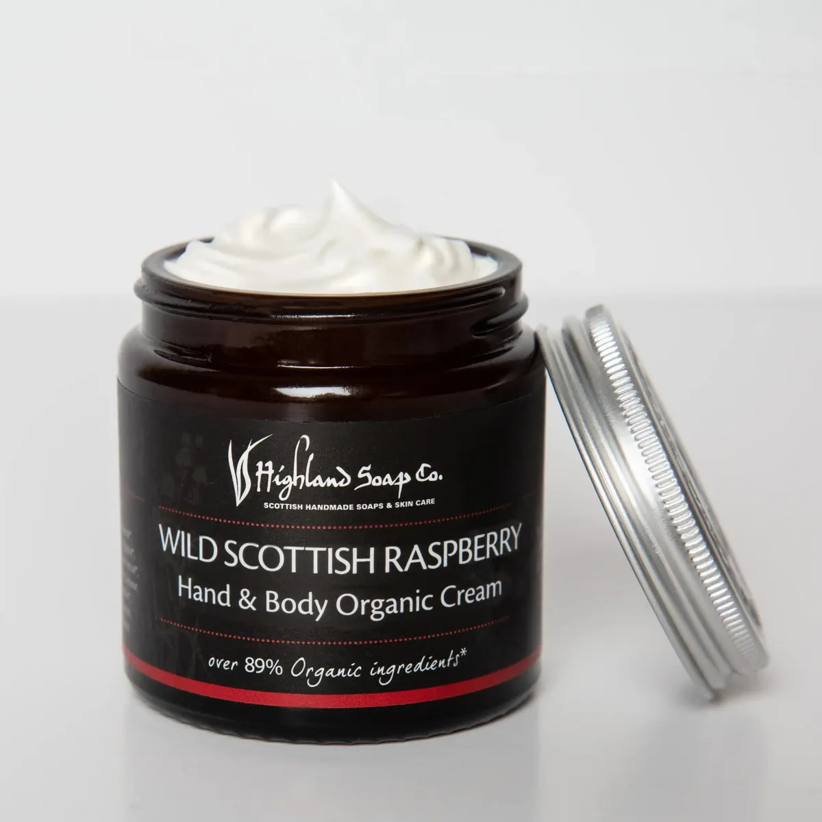 Wild Scottish Raspberry – Fruitig & Zoet - Biologische Hand- & Bodycrème 120ml